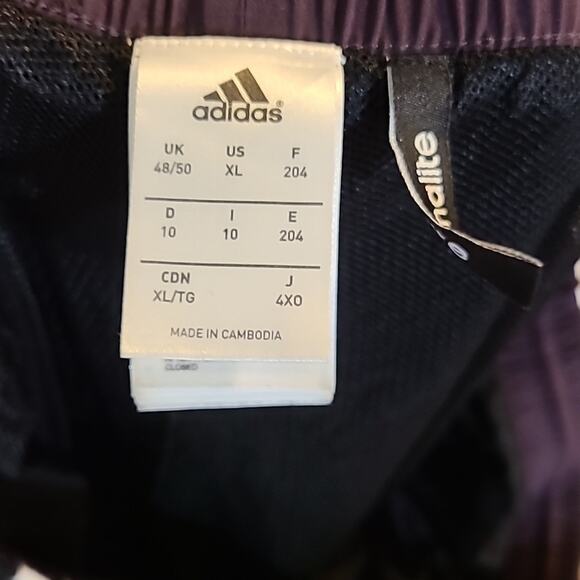 Adidas Men's Climalite Mesh Lined Black Track Pants Zip Ankle Size XL - Picture 4 of 5